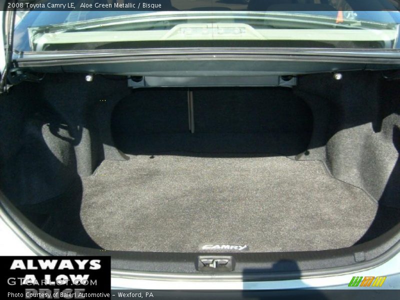 Aloe Green Metallic / Bisque 2008 Toyota Camry LE