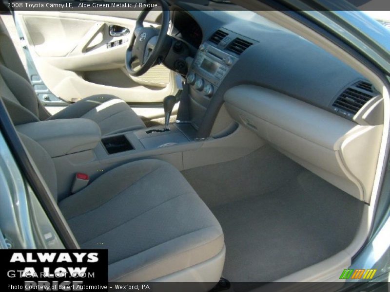 Aloe Green Metallic / Bisque 2008 Toyota Camry LE