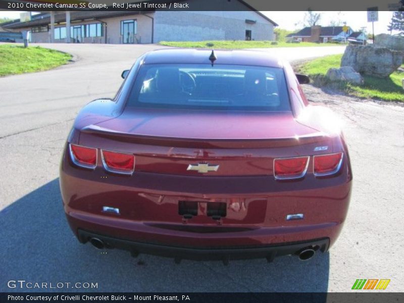 Red Jewel Tintcoat / Black 2010 Chevrolet Camaro SS Coupe