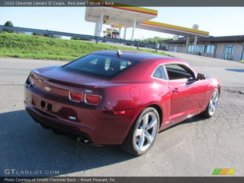 Red Jewel Tintcoat / Black 2010 Chevrolet Camaro SS Coupe