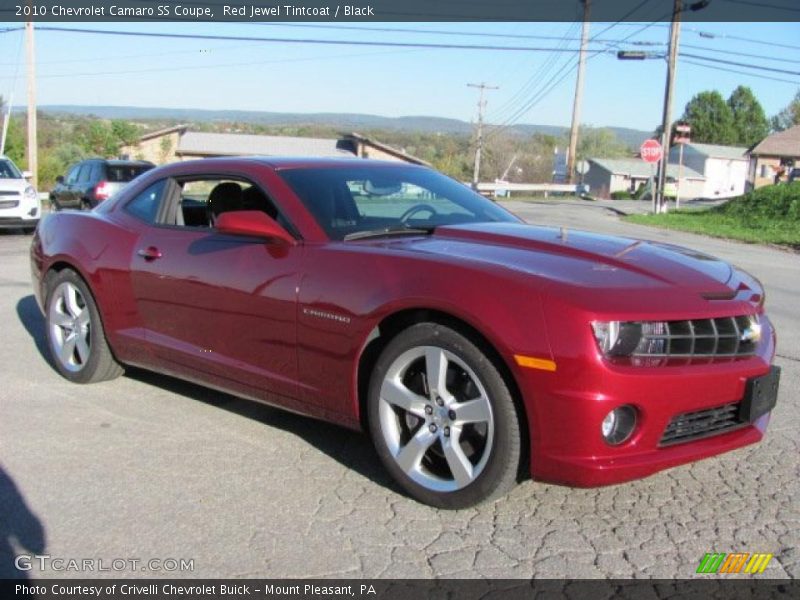 Red Jewel Tintcoat / Black 2010 Chevrolet Camaro SS Coupe