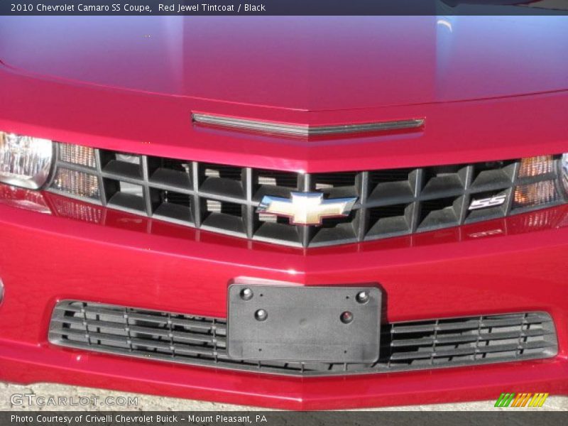 Red Jewel Tintcoat / Black 2010 Chevrolet Camaro SS Coupe