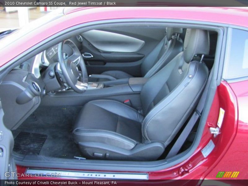 Red Jewel Tintcoat / Black 2010 Chevrolet Camaro SS Coupe