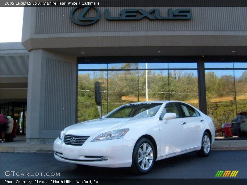 Starfire Pearl White / Cashmere 2009 Lexus ES 350
