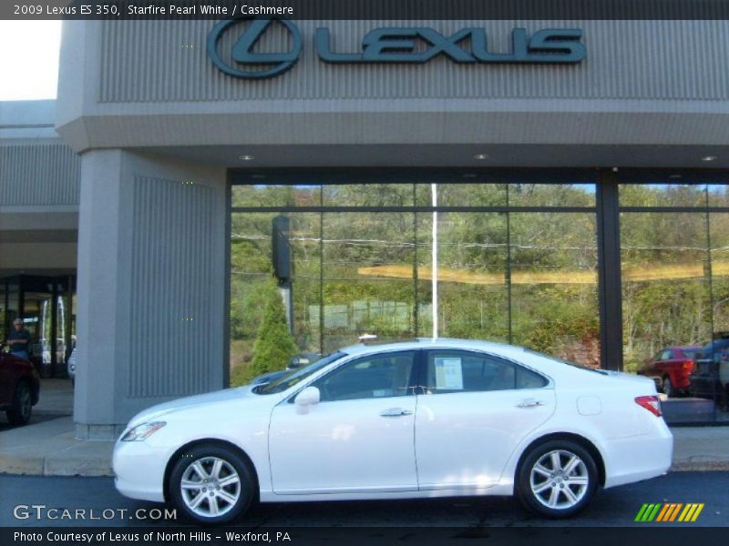Starfire Pearl White / Cashmere 2009 Lexus ES 350