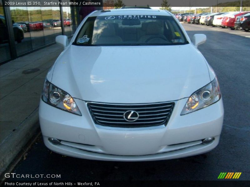 Starfire Pearl White / Cashmere 2009 Lexus ES 350