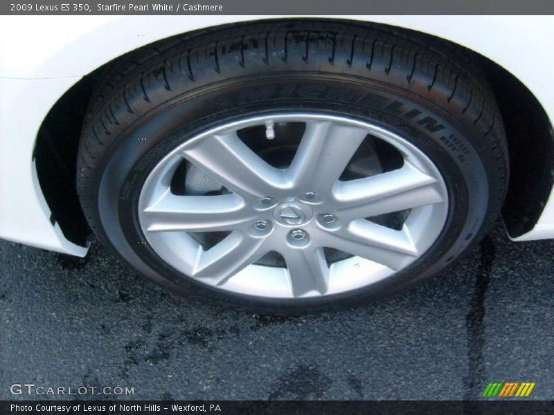 Starfire Pearl White / Cashmere 2009 Lexus ES 350