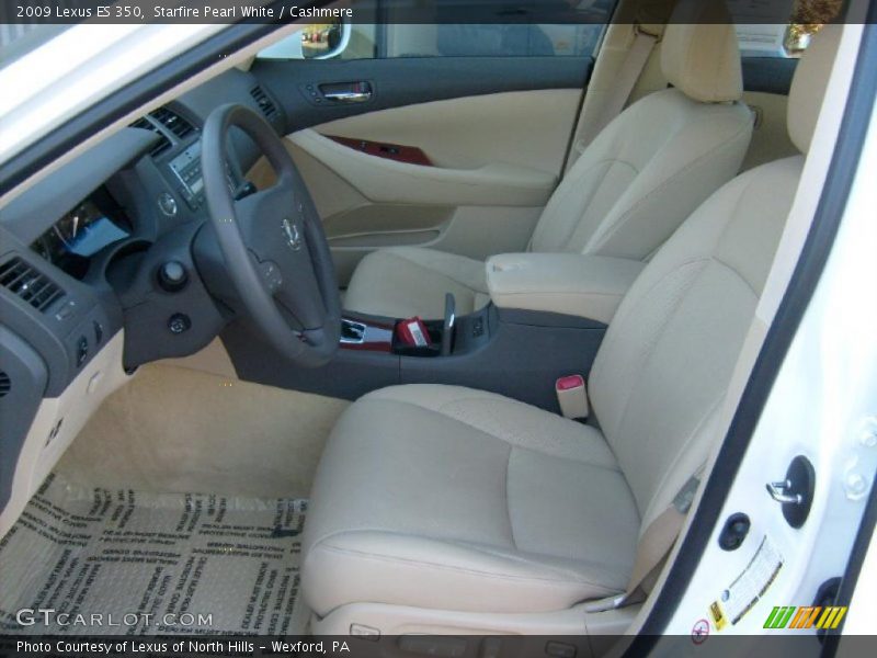 Starfire Pearl White / Cashmere 2009 Lexus ES 350