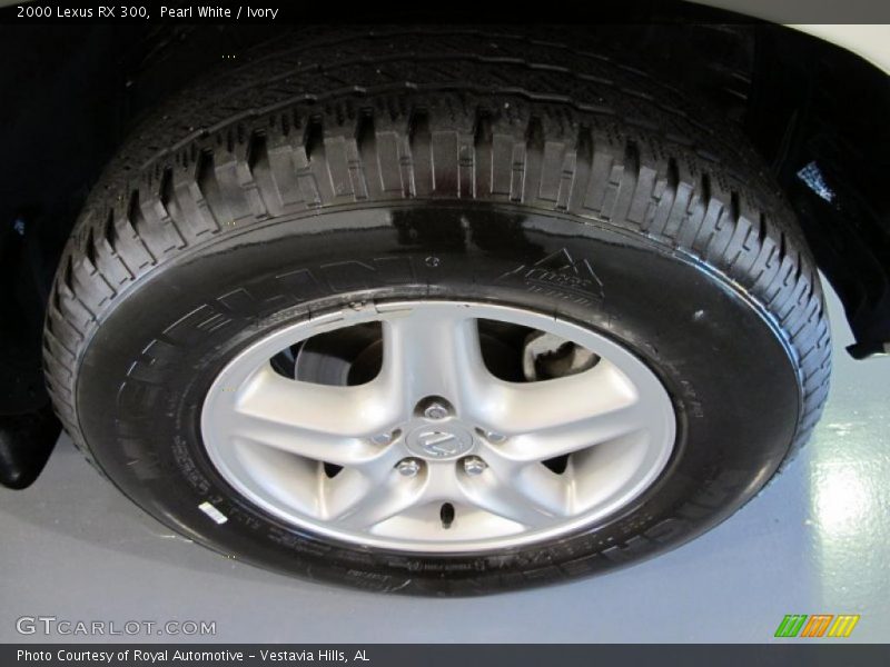 Pearl White / Ivory 2000 Lexus RX 300