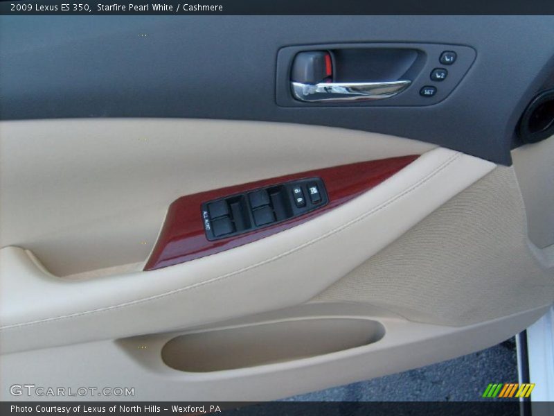 Starfire Pearl White / Cashmere 2009 Lexus ES 350