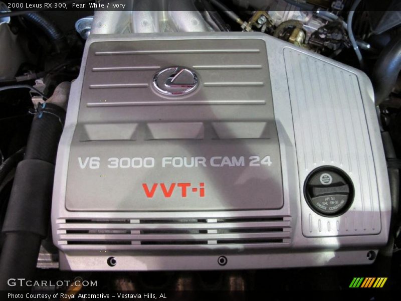 Pearl White / Ivory 2000 Lexus RX 300