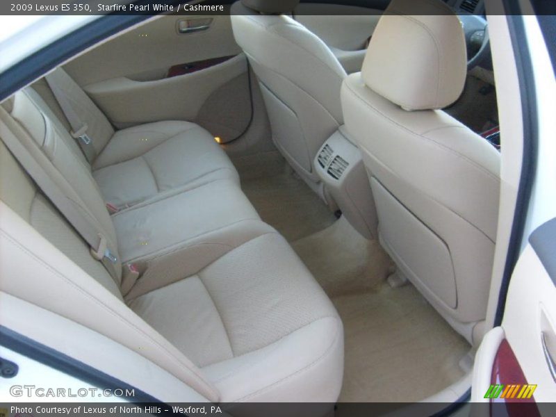 Starfire Pearl White / Cashmere 2009 Lexus ES 350