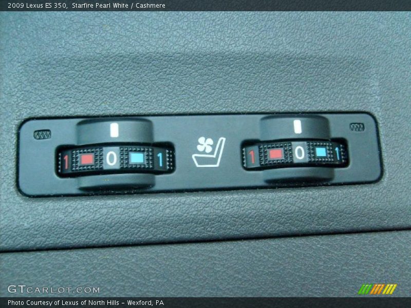 Starfire Pearl White / Cashmere 2009 Lexus ES 350