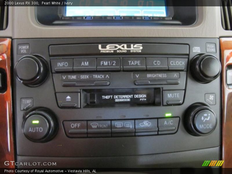 Pearl White / Ivory 2000 Lexus RX 300