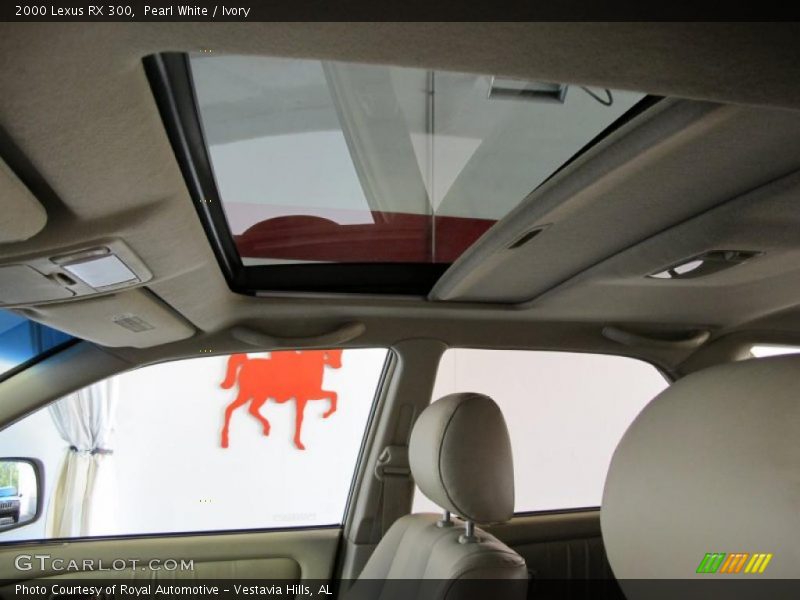 Pearl White / Ivory 2000 Lexus RX 300