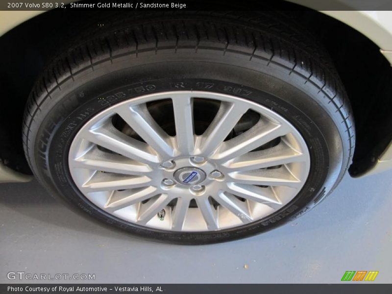 Shimmer Gold Metallic / Sandstone Beige 2007 Volvo S80 3.2
