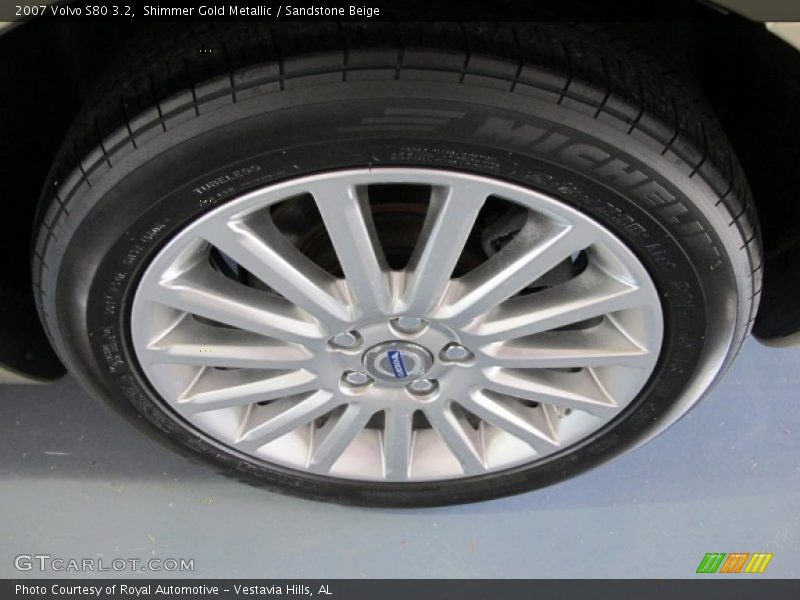 Shimmer Gold Metallic / Sandstone Beige 2007 Volvo S80 3.2