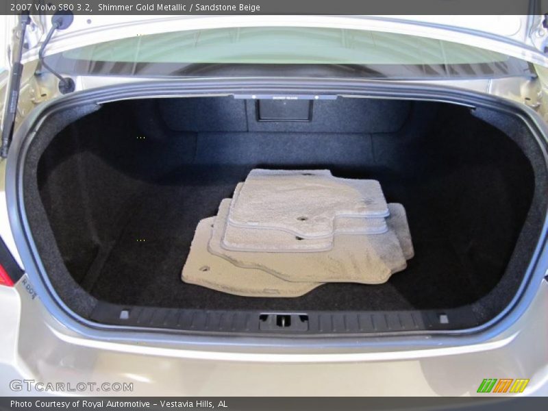 Shimmer Gold Metallic / Sandstone Beige 2007 Volvo S80 3.2