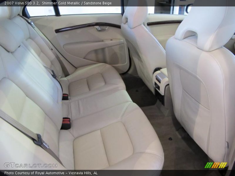 Shimmer Gold Metallic / Sandstone Beige 2007 Volvo S80 3.2