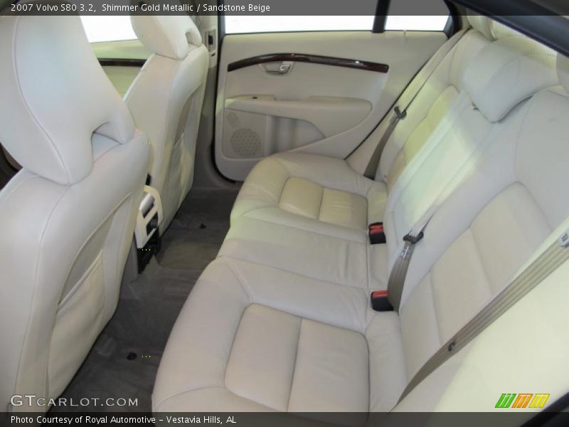 Shimmer Gold Metallic / Sandstone Beige 2007 Volvo S80 3.2