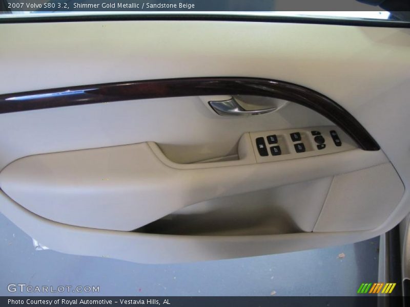 Shimmer Gold Metallic / Sandstone Beige 2007 Volvo S80 3.2