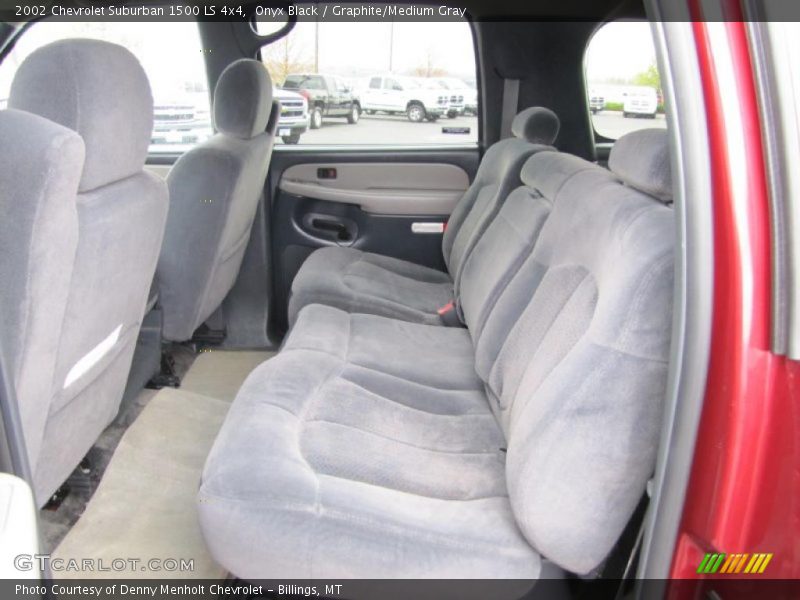 Onyx Black / Graphite/Medium Gray 2002 Chevrolet Suburban 1500 LS 4x4