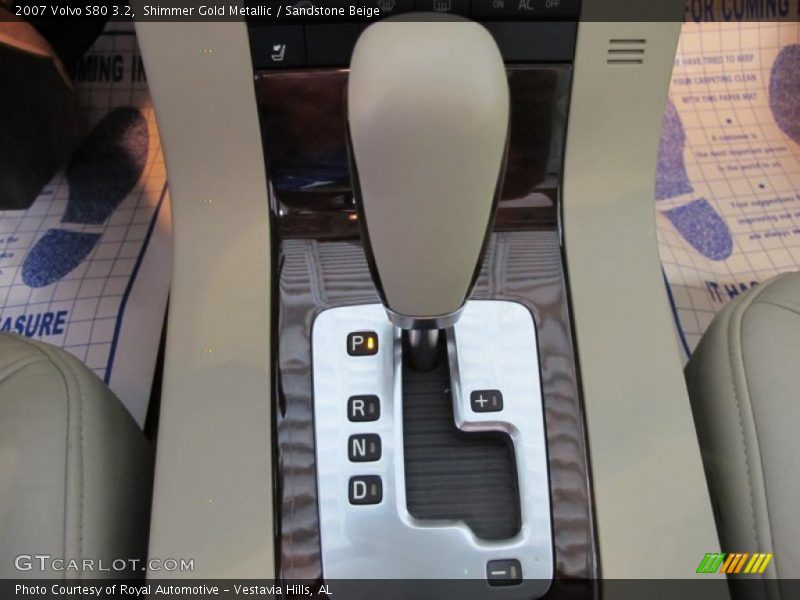 Shimmer Gold Metallic / Sandstone Beige 2007 Volvo S80 3.2
