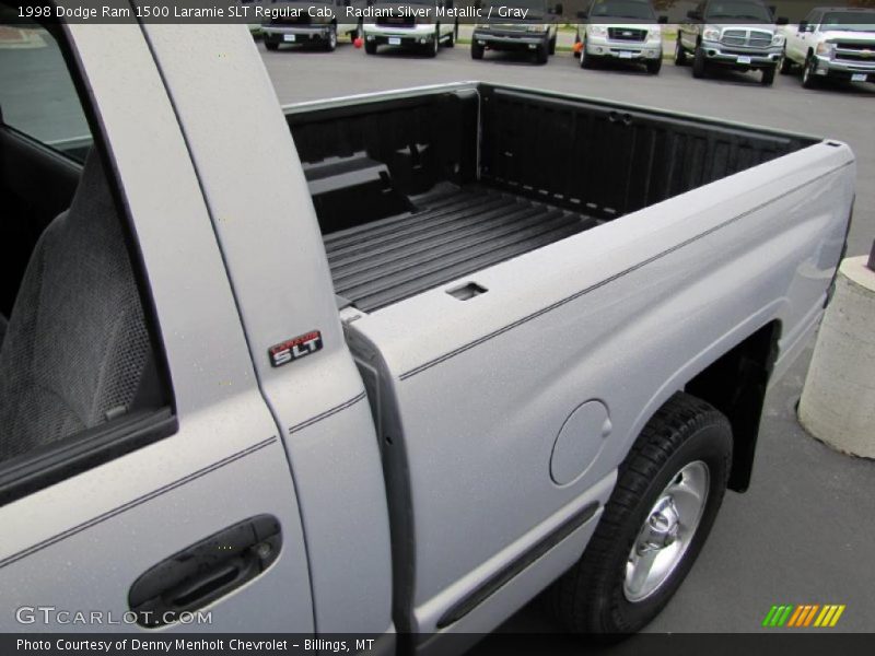 Radiant Silver Metallic / Gray 1998 Dodge Ram 1500 Laramie SLT Regular Cab