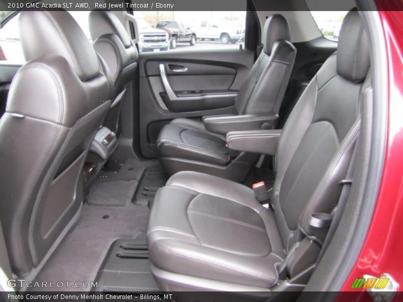 Red Jewel Tintcoat / Ebony 2010 GMC Acadia SLT AWD