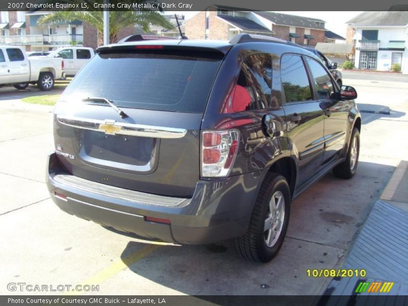 Granite Gray Metallic / Dark Gray 2007 Chevrolet Equinox LS