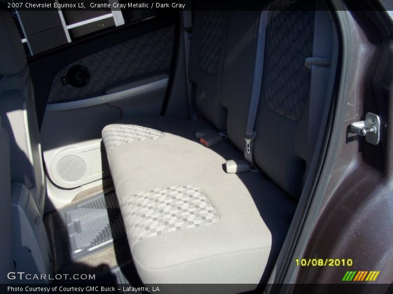Granite Gray Metallic / Dark Gray 2007 Chevrolet Equinox LS