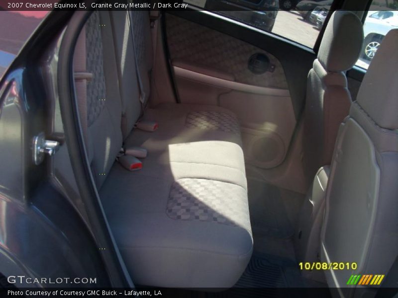 Granite Gray Metallic / Dark Gray 2007 Chevrolet Equinox LS