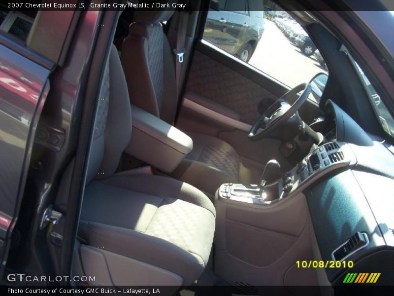 Granite Gray Metallic / Dark Gray 2007 Chevrolet Equinox LS