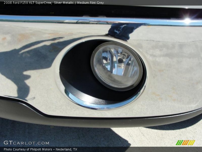 Silver Metallic / Medium Flint Grey 2008 Ford F150 XLT SuperCrew