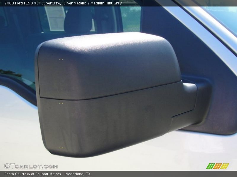 Silver Metallic / Medium Flint Grey 2008 Ford F150 XLT SuperCrew