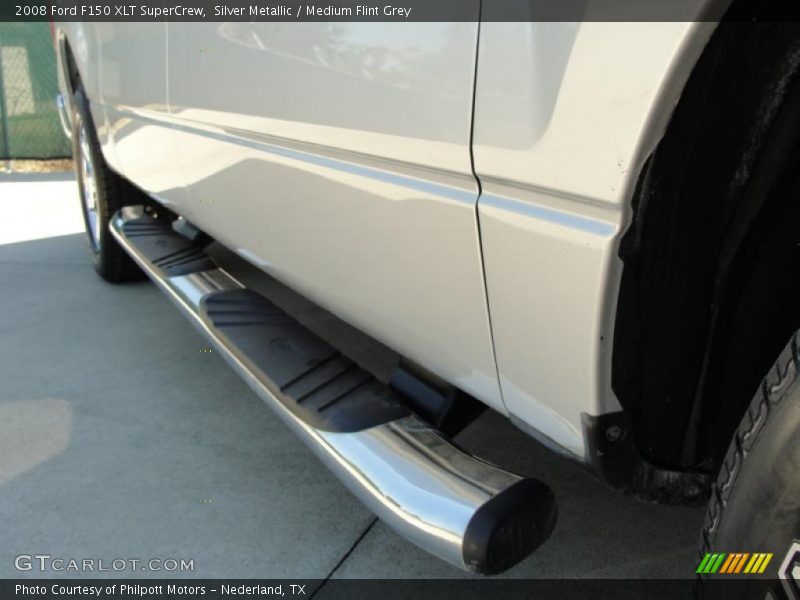 Silver Metallic / Medium Flint Grey 2008 Ford F150 XLT SuperCrew