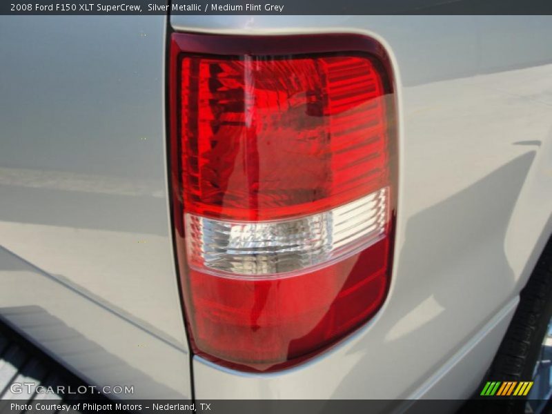 Silver Metallic / Medium Flint Grey 2008 Ford F150 XLT SuperCrew