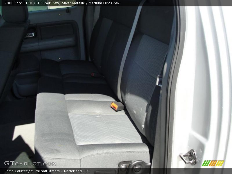 Silver Metallic / Medium Flint Grey 2008 Ford F150 XLT SuperCrew