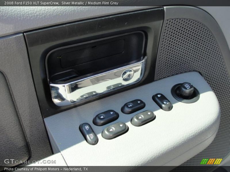 Silver Metallic / Medium Flint Grey 2008 Ford F150 XLT SuperCrew