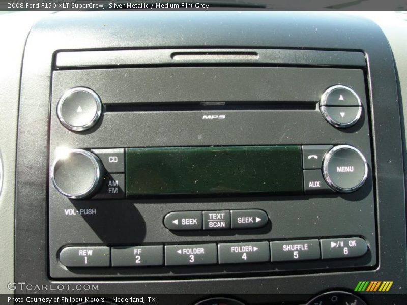 Silver Metallic / Medium Flint Grey 2008 Ford F150 XLT SuperCrew