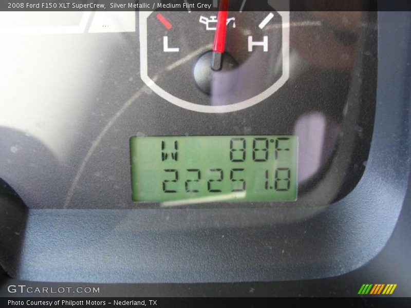 Silver Metallic / Medium Flint Grey 2008 Ford F150 XLT SuperCrew