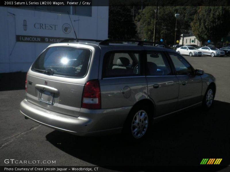 Pewter / Gray 2003 Saturn L Series LW200 Wagon