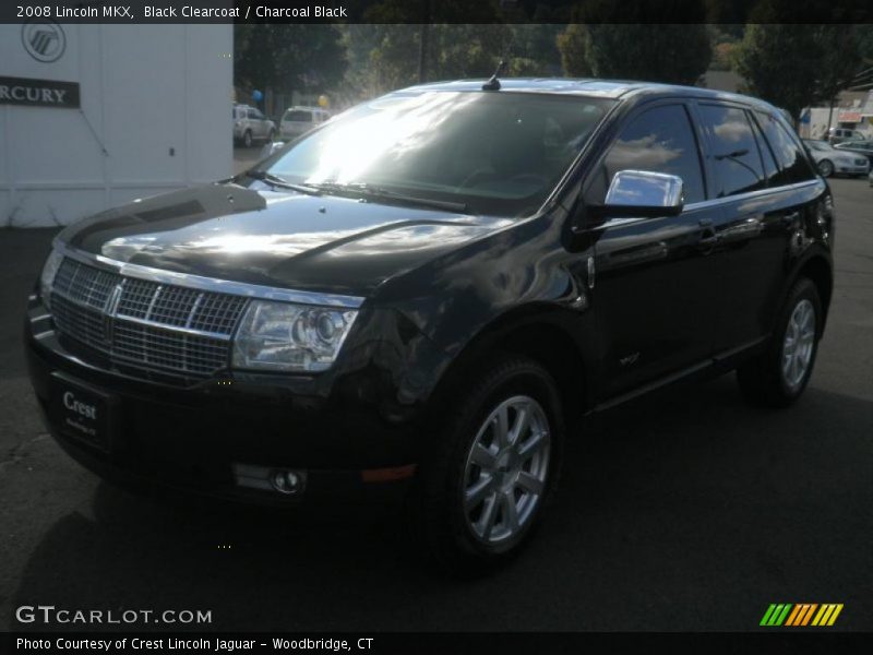 Black Clearcoat / Charcoal Black 2008 Lincoln MKX