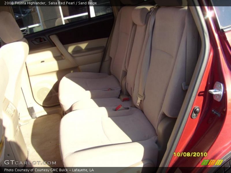 Salsa Red Pearl / Sand Beige 2008 Toyota Highlander