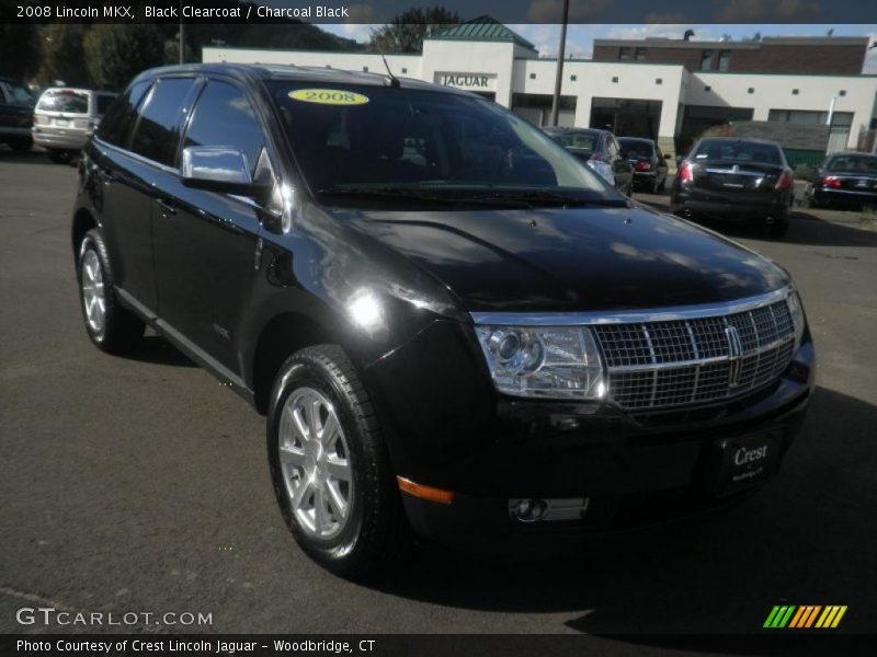 Black Clearcoat / Charcoal Black 2008 Lincoln MKX