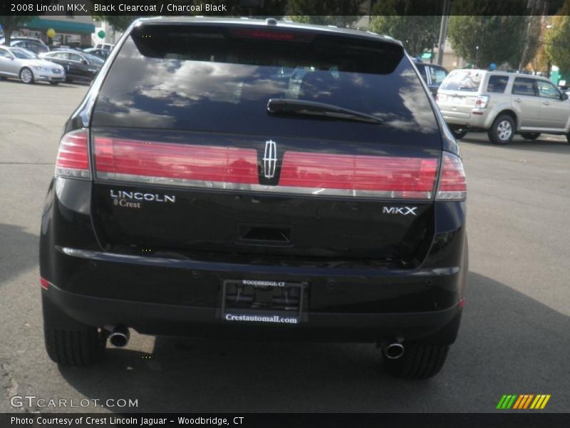 Black Clearcoat / Charcoal Black 2008 Lincoln MKX
