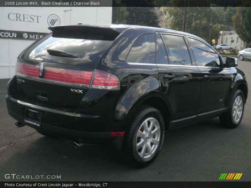 Black Clearcoat / Charcoal Black 2008 Lincoln MKX