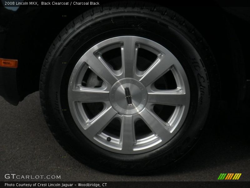 Black Clearcoat / Charcoal Black 2008 Lincoln MKX