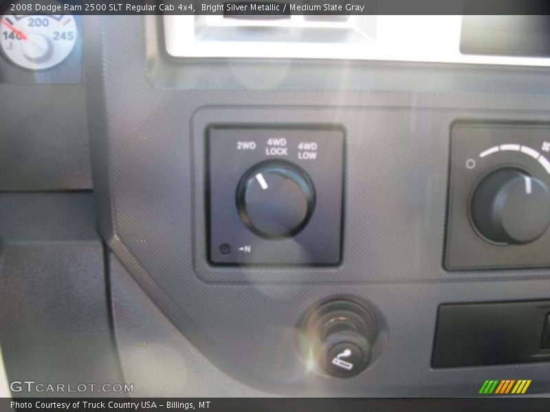 Bright Silver Metallic / Medium Slate Gray 2008 Dodge Ram 2500 SLT Regular Cab 4x4