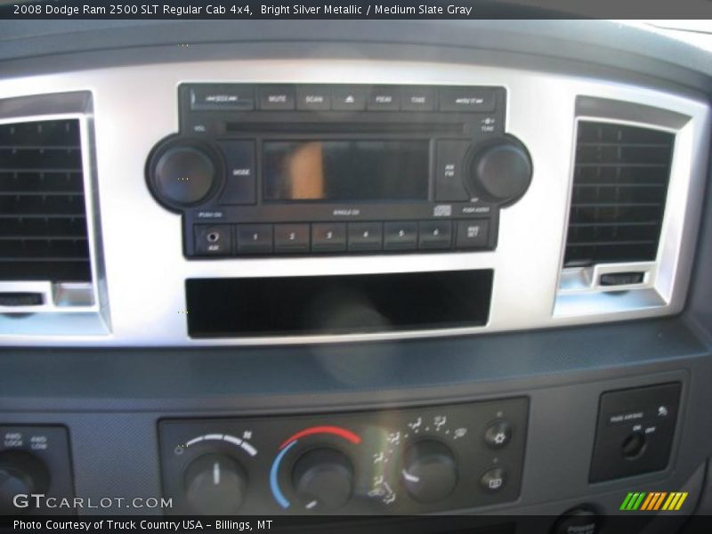 Bright Silver Metallic / Medium Slate Gray 2008 Dodge Ram 2500 SLT Regular Cab 4x4